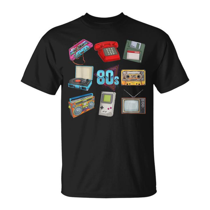 80'S Throwback Retro Vintage Party Cassette Tapes Men T-Shirt