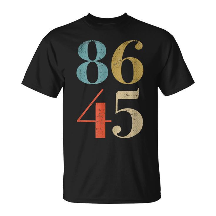 86 45 Vintage Classic Style President T-Shirt