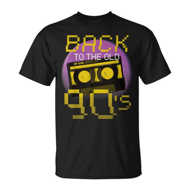90S Costume Back To The Old 90S Retro Vintage Disco T-Shirt