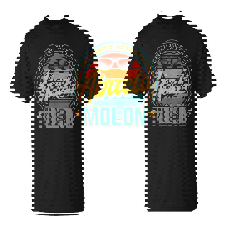 Abuelo Molon Día Del Abuelo Abuelito Yayo Divertido Camiseta unisex