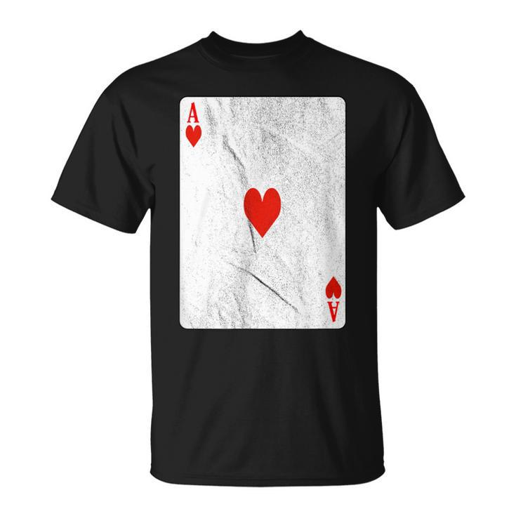 Ace Of Hearts T-Shirt