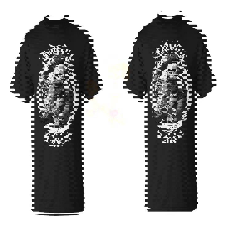 Adicto A La Tinta Artistas Del Tatuaje Adictos Al Tatuaje Tatuador Camiseta unisex