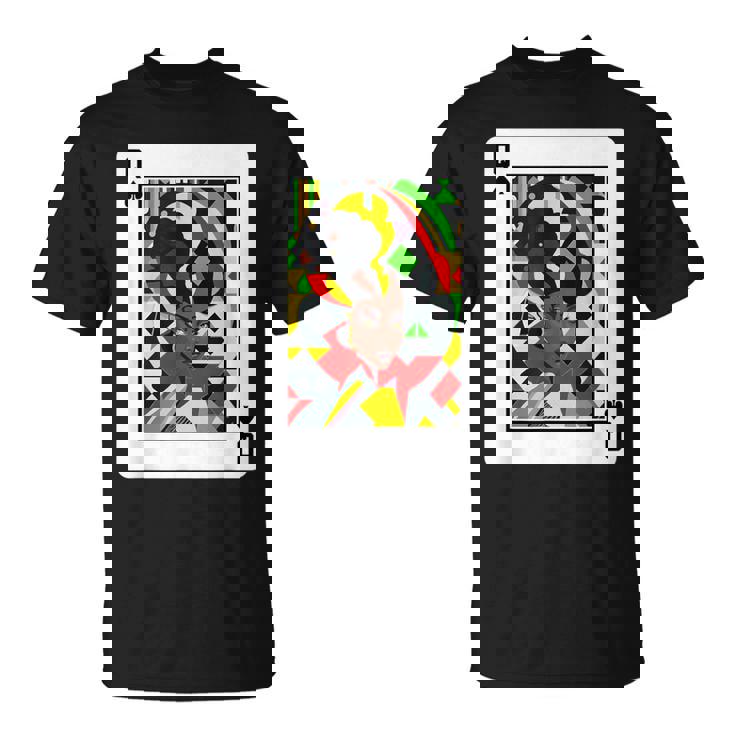 African Queen Card Melanin Black Pride Blm Junenth T-Shirt