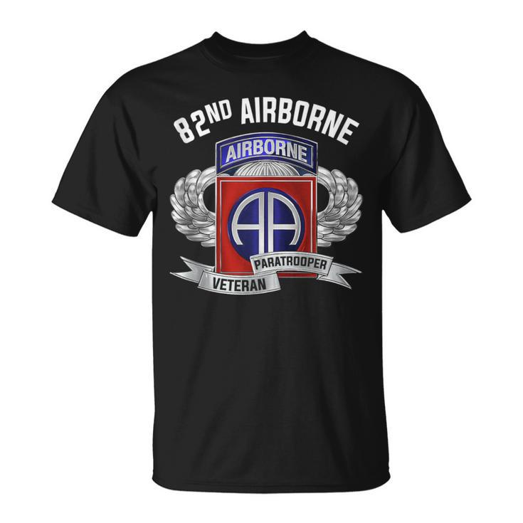 Airborne Veteran Paratrooper Army Military Soldier T-Shirt