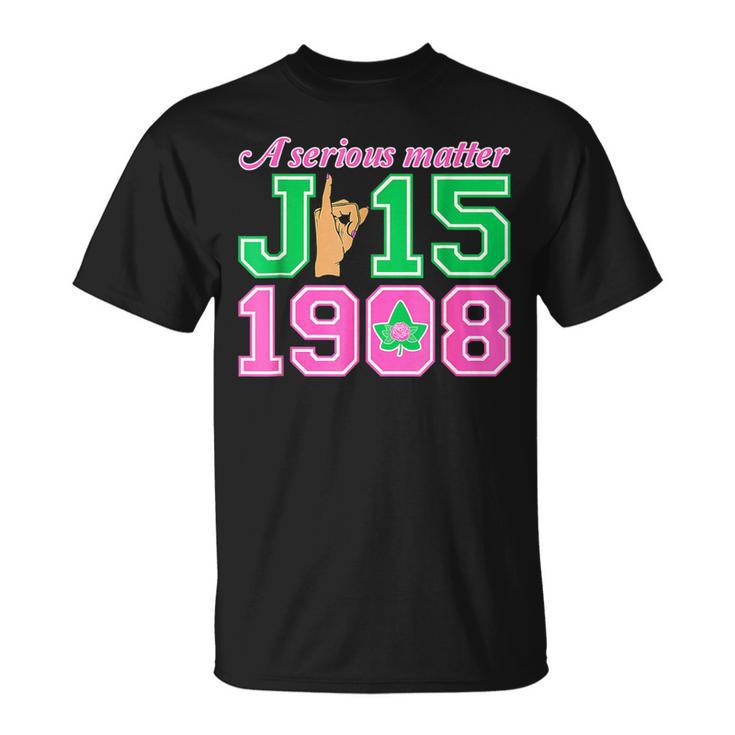 Aka Hand Sign A Serious Matter J15 Founders Day 1908 T-Shirt