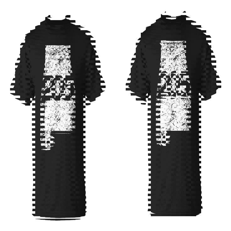 WEST. Tシャツ Ａ.Ｈ.O. Alabaster Hoover Birmingham Area Code 205 Alabama T-Shirt
