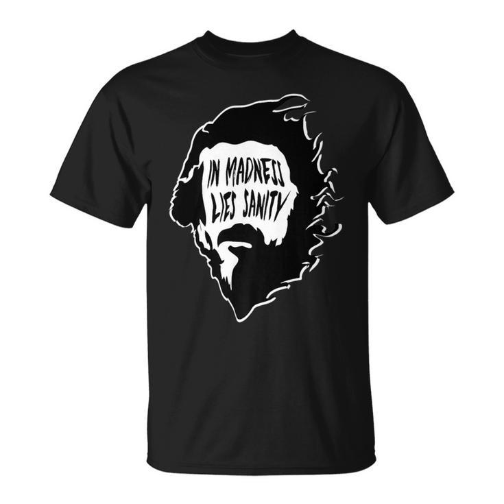 Alan Watts In Madness Lies Sanity T-Shirt