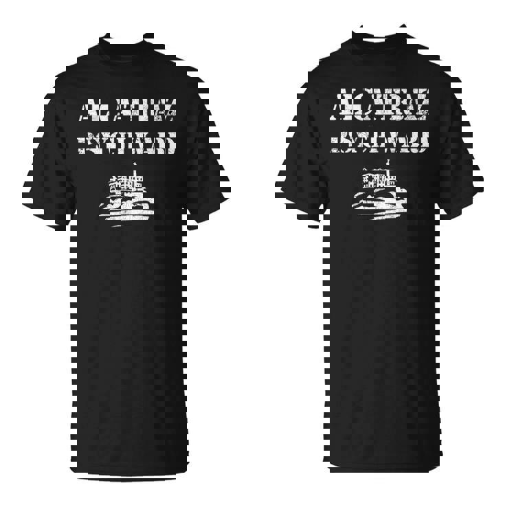 Alcatraz Jail Prisoner Inmate Prison Costume Fancy Dress T-Shirt
