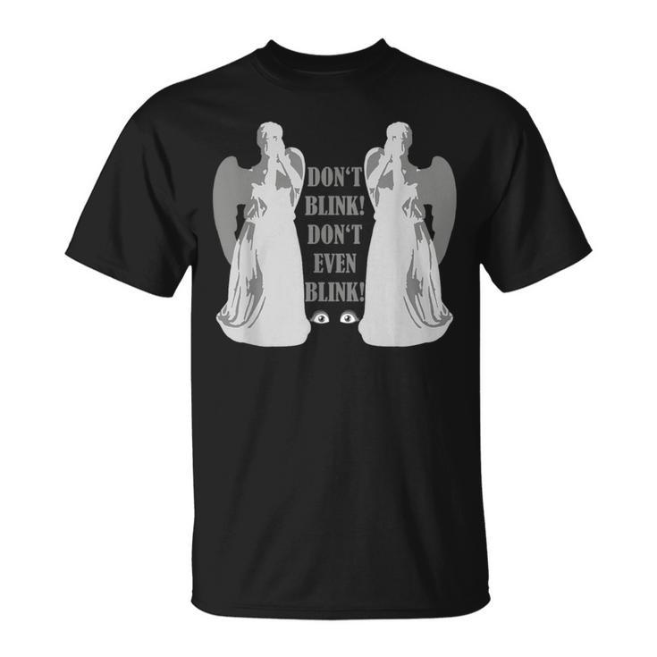 Alert Weeping Angels Don't Even Blink 2 Sci Fi T-Shirt