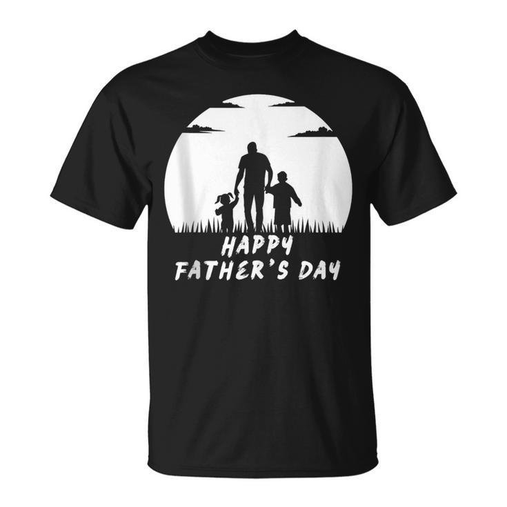 Alles Gute Zumatertag Für Papa Und Kinder Outdoor- T-Shirt