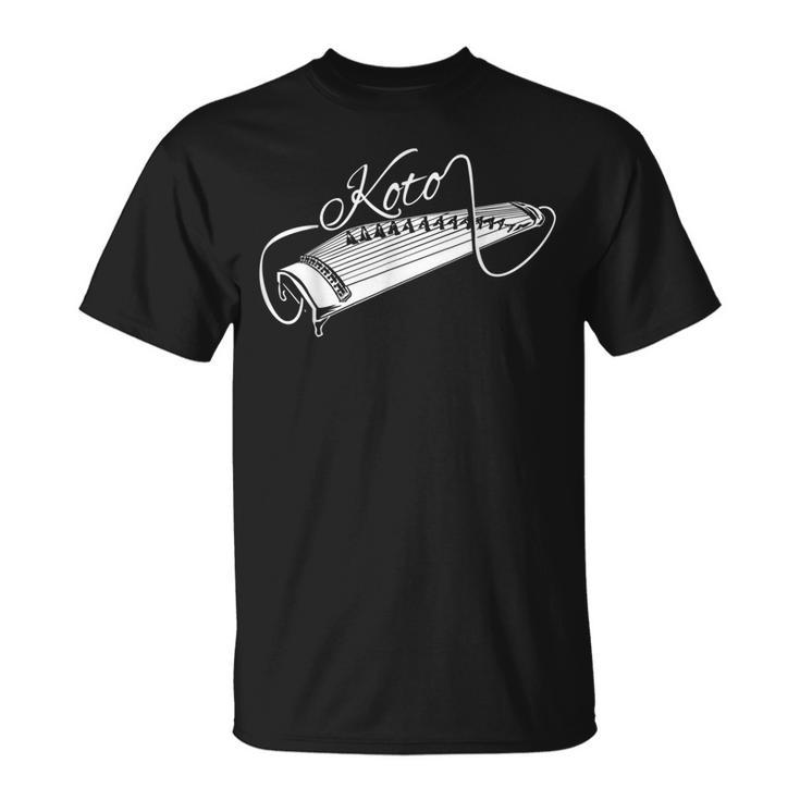 Amazing Japanese Koto Music Instrument T-Shirt