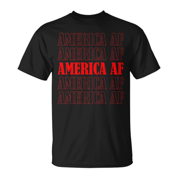 America Af Patriotic Pride T-Shirt