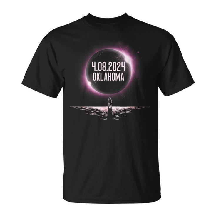 America Totality 40824 Total Solar Eclipse 2024 Oklahoma T-Shirt