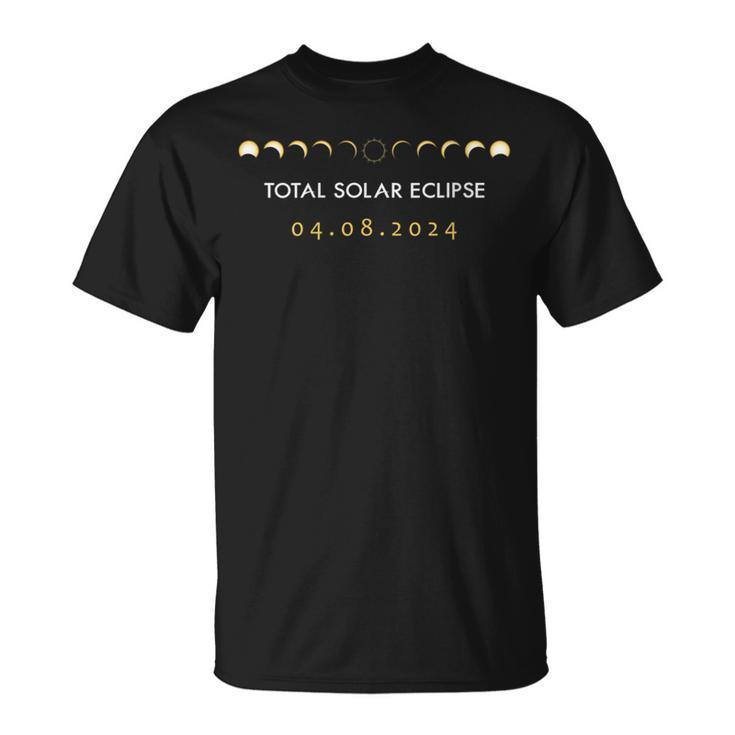 America Totality Spring 40824 Total Solar Eclipse 2024 T-Shirt