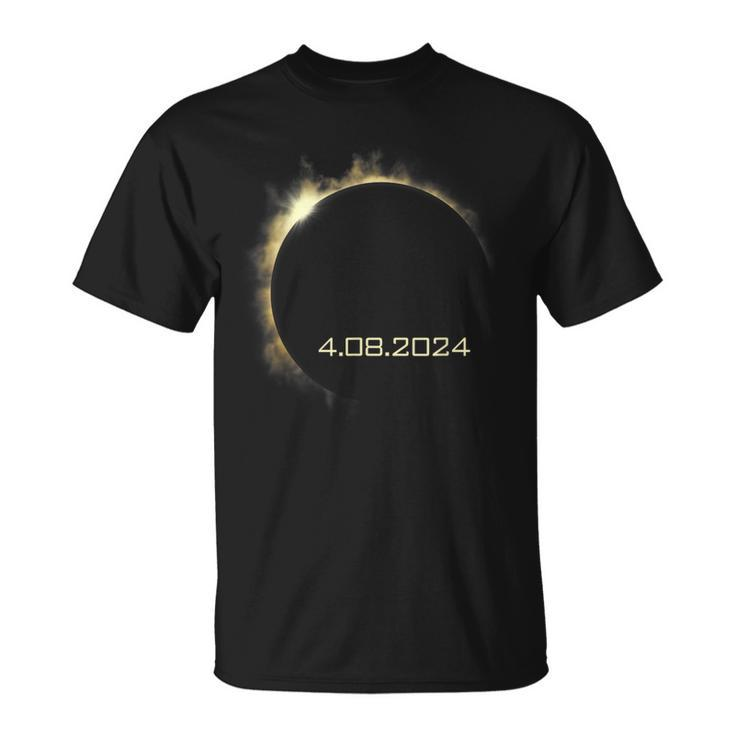 America Totality Total Solar Eclipse Spring April 8 2024 T-Shirt