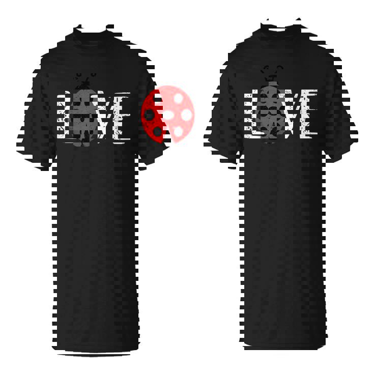 Amor Mariquitas Lindo Insectoeneno Para La Novia Camiseta niño