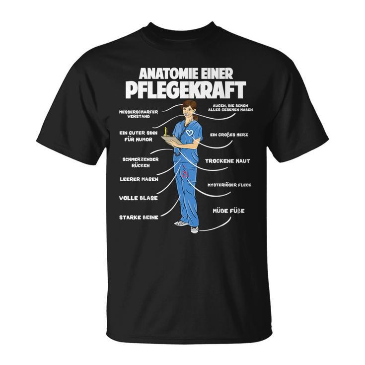 Anatomie Einer Pflegekraft Elderly Nursing T-Shirt