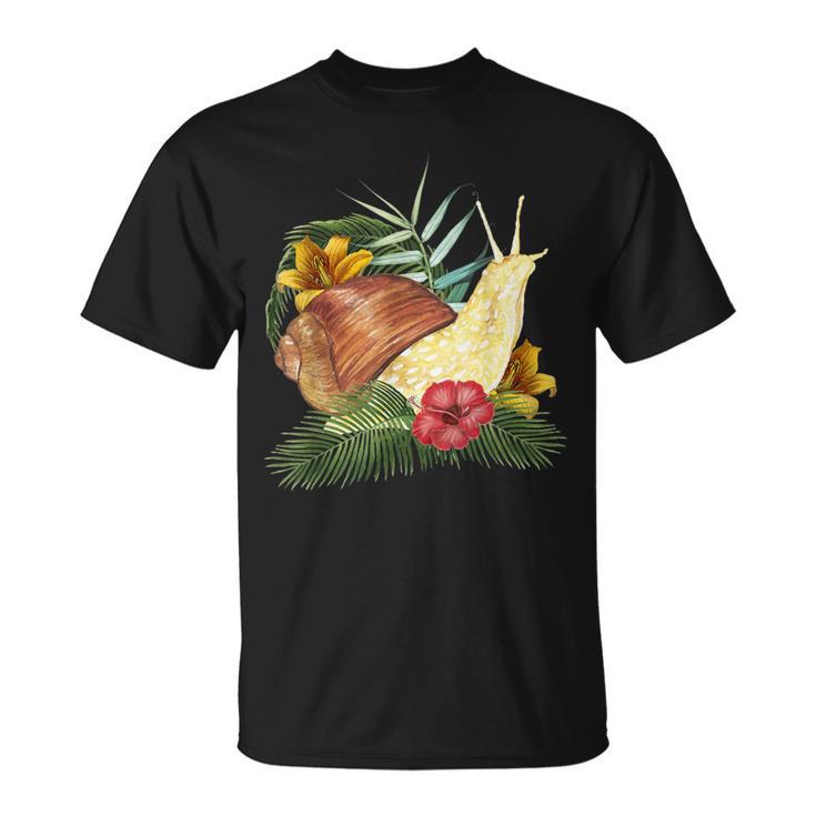 Animal Garden Snail T-Shirt