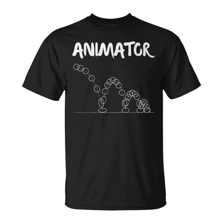 Animator Bouncing Ball For Animators T-Shirt