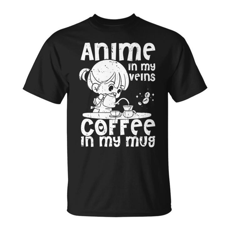Anime Otaku Kawaii Cosplay Zeichentrickfilm Manga T-Shirt