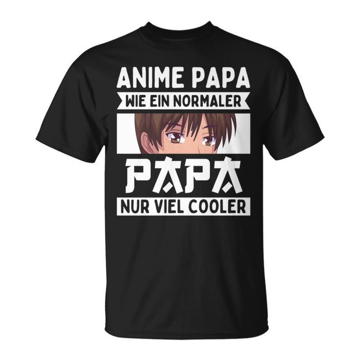 Anime Papaatertagatertagsgeschenk Anime Papaater T-Shirt