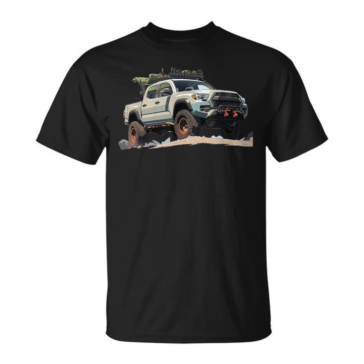 Anime Style Tacoma Truck Rig T-Shirt