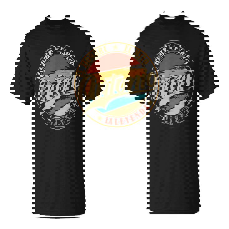 Antonio El Hombre El Mito La Leyenda Primeros Nombres Camiseta unisex