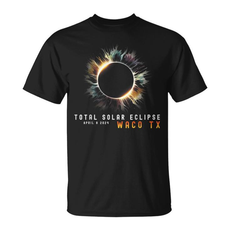 April 9 2024 Eclipse Solar Total Waco Tx Eclipse Lover Watch T-Shirt