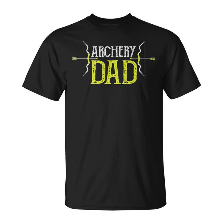Archery Dad Proud Archer Parent Bow & Arrow Sport T-Shirt