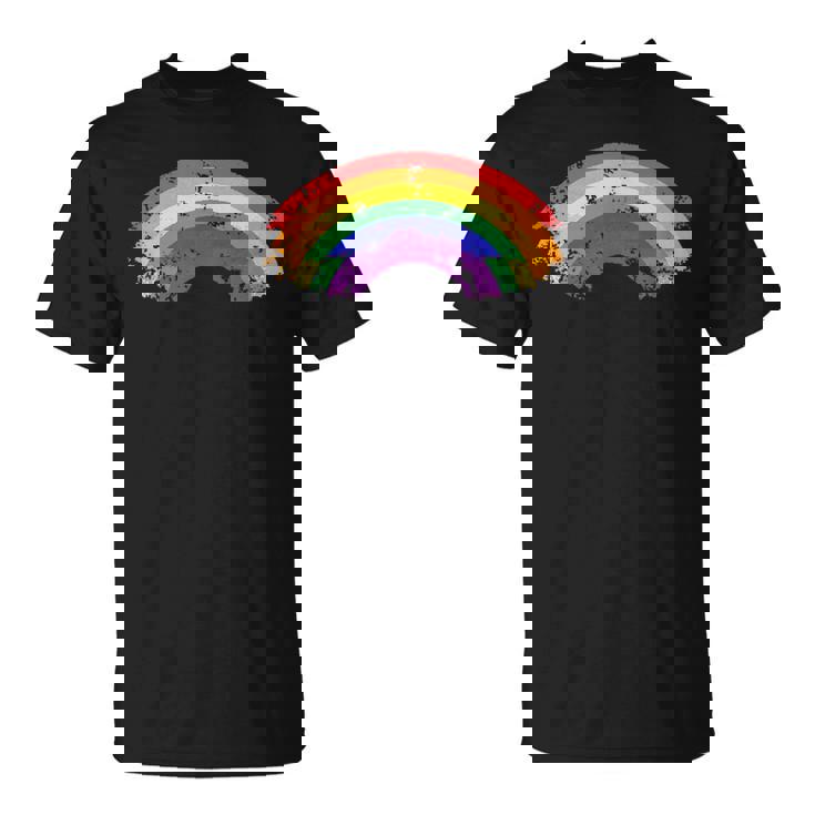 Arco Iris Lgbt Bandera Lesbianas Gay Pride Bandera Camiseta unisex