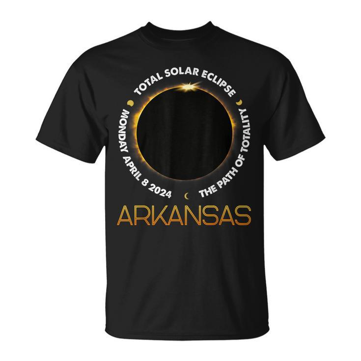 Arkansas Total Solar Eclipse 2024 American Totality April 8 T-Shirt