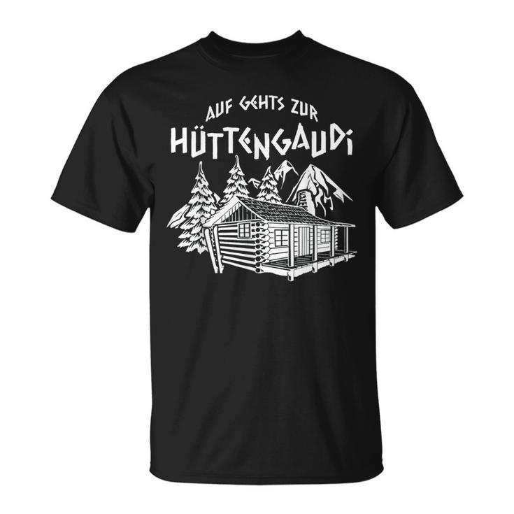 Auf Geht's Zur Hüttengaudi Apres Ski Party T-Shirt