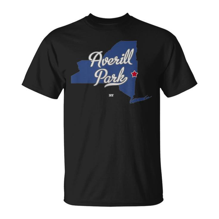 Averill Park New York Ny Map T-Shirt