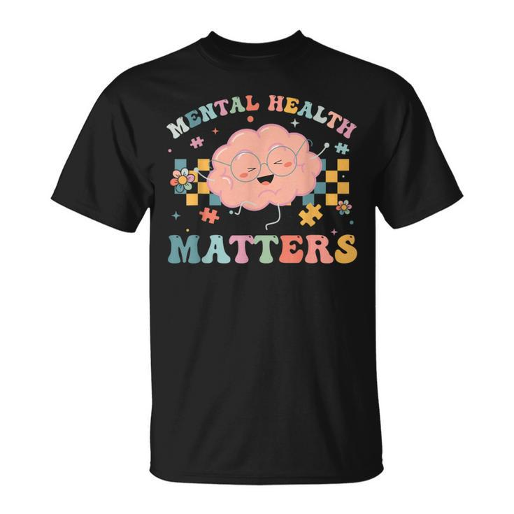 Awareness Mental Health Matters Mental Health T-Shirt