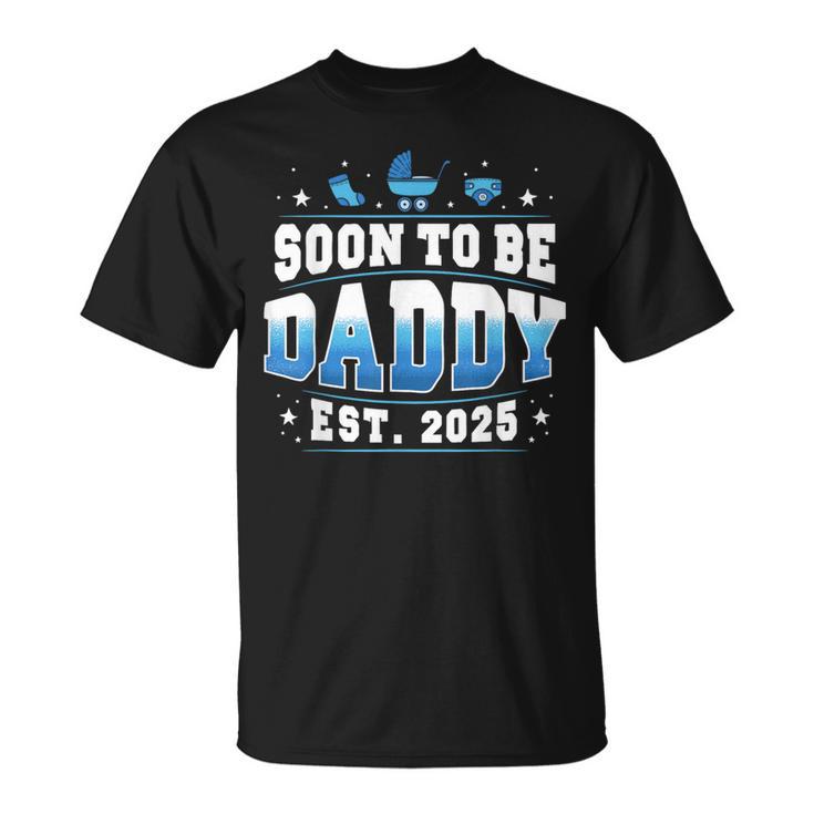 Bald Papa Sein 2025 Neue Papa Schwangerschaft Enthüllen T-Shirt