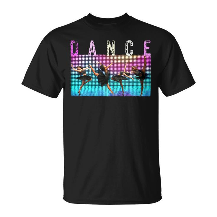 Ballet Dancers African American And Girls Ballerina T-Shirt