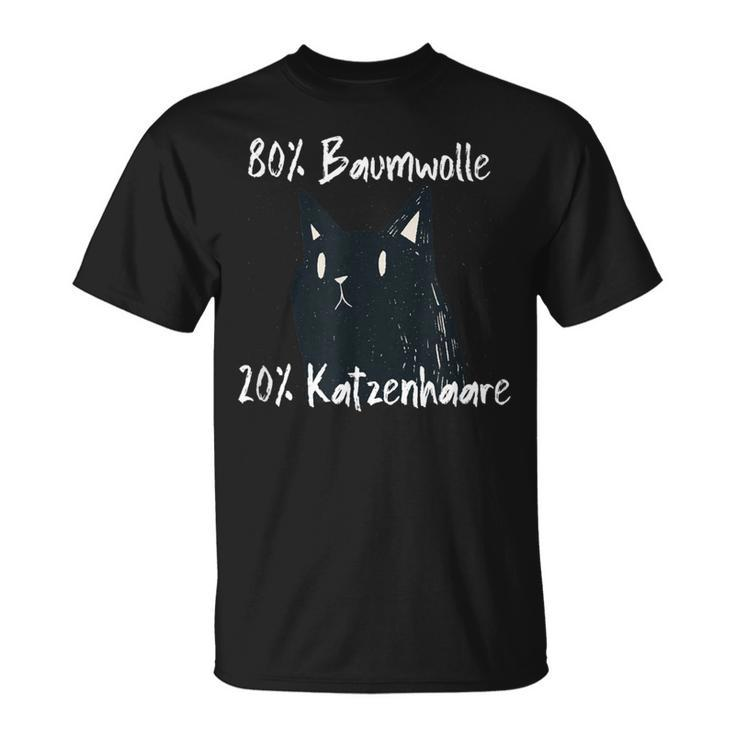 Baumwolle Katzenhaare Cat Sprüche -Ierbeiner Katzen T-Shirt