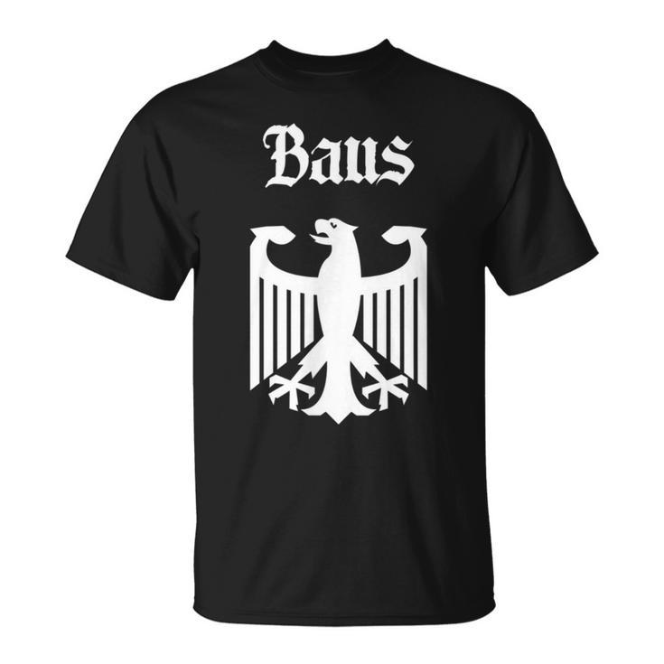 Baus German Surname Family Last Name Deutschland T-Shirt