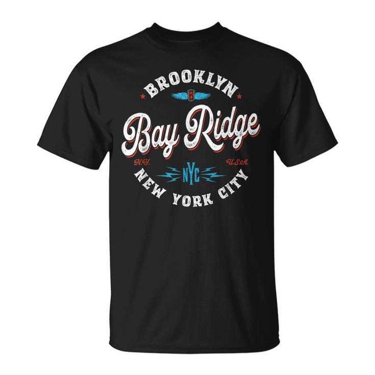 Bay Ridge Brooklyn New York Retro Vintage Graphic T-Shirt