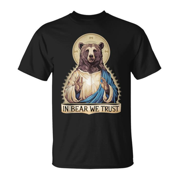 In Bear We Trust I Choose The Bear 2024 Trending Men T-Shirt