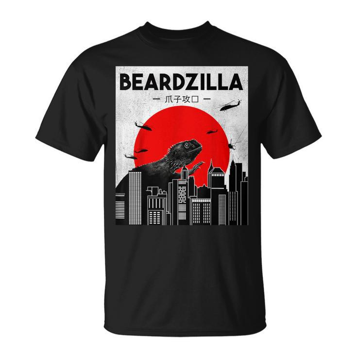 Bearded Dragon Beardzilla Lizard Lover Reptile Lover T-Shirt