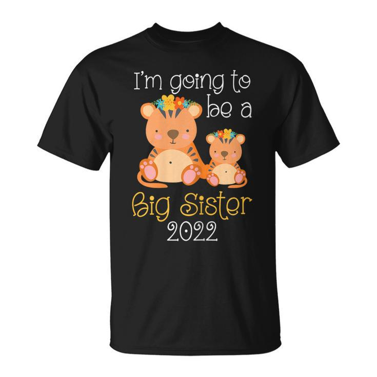 Become Big Sister 2022 Big Sis 22 T-Shirt