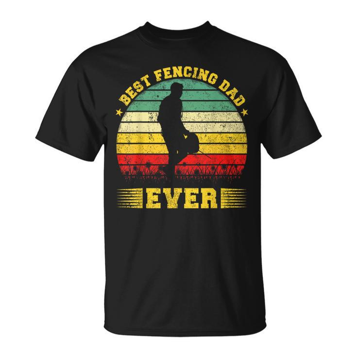 Best Fencing Dad Ever T-Shirt