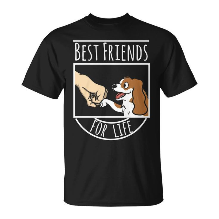 Best Friend Cavalier King Charles Spaniel Dog T-Shirt