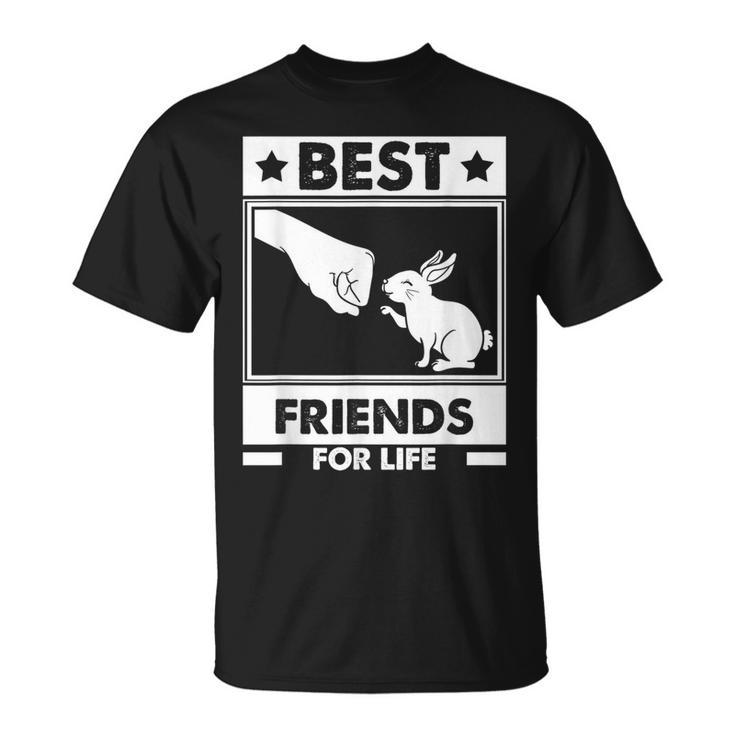 Best Friends For Life Rabbit Friends Rabbit T-Shirt