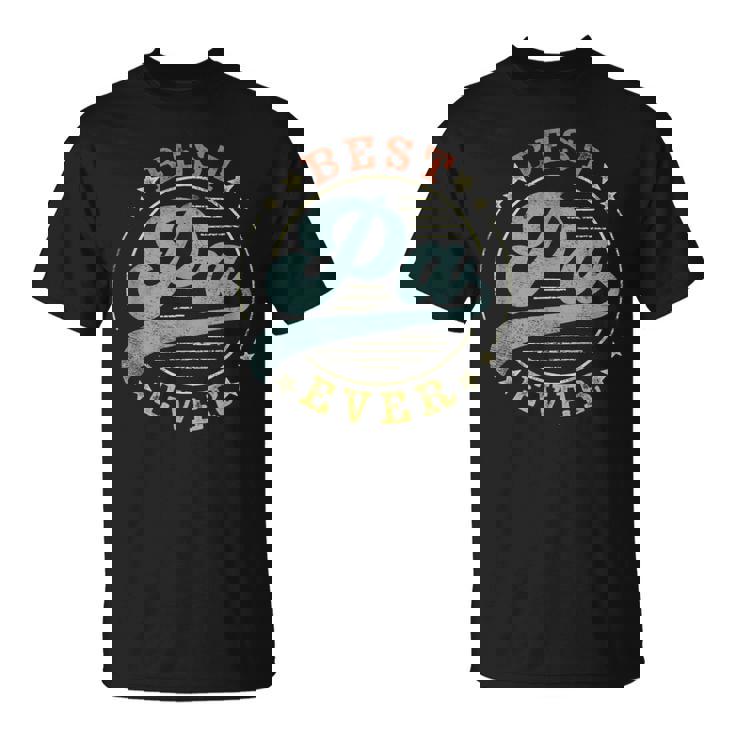 Best Pa Ever Father's Day Pa Vintage Emblem T-Shirt