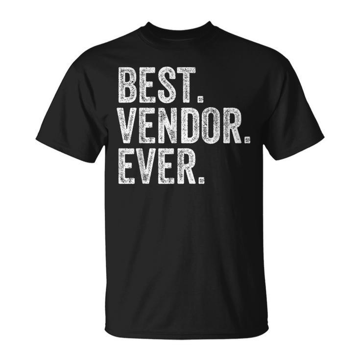 Best Vendor T-Shirt