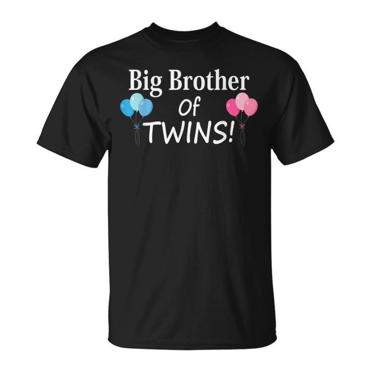 Big Brother Of Boy And Girl Twins Sibling Graphic T-Shirt