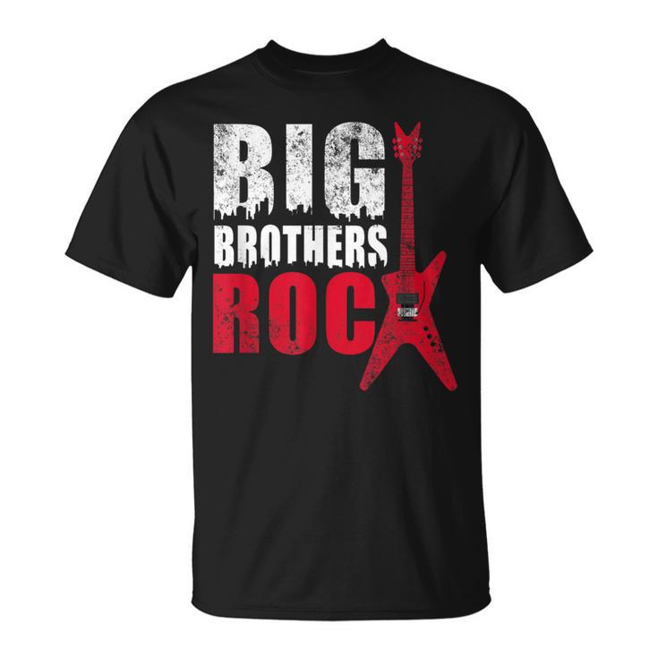 Big Brothers Rock Toddler & Adult Big Brother T-Shirt