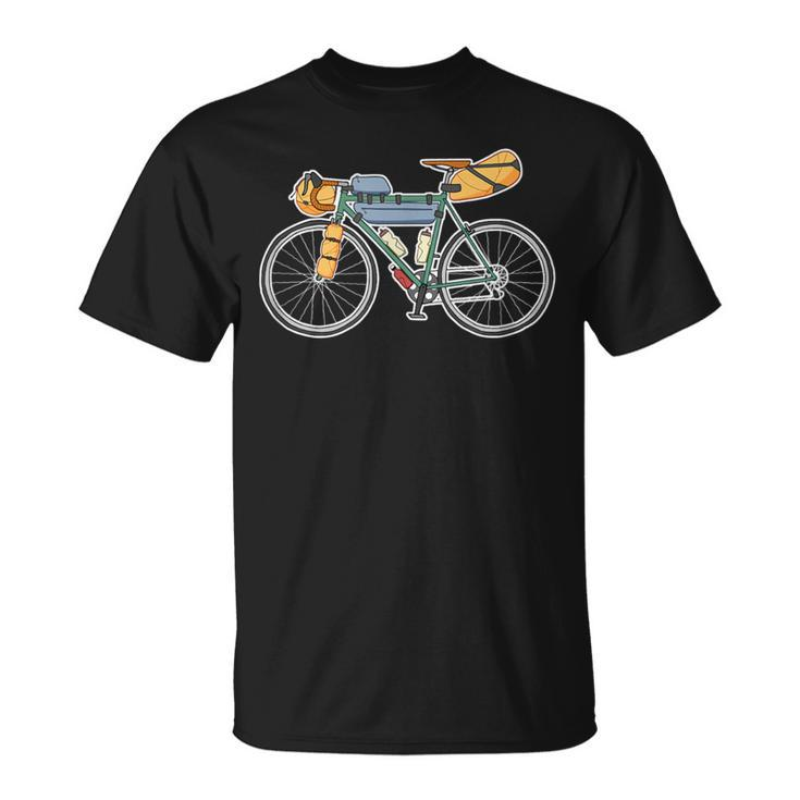 Bikepacking Bike Gravel Bicycle T-Shirt